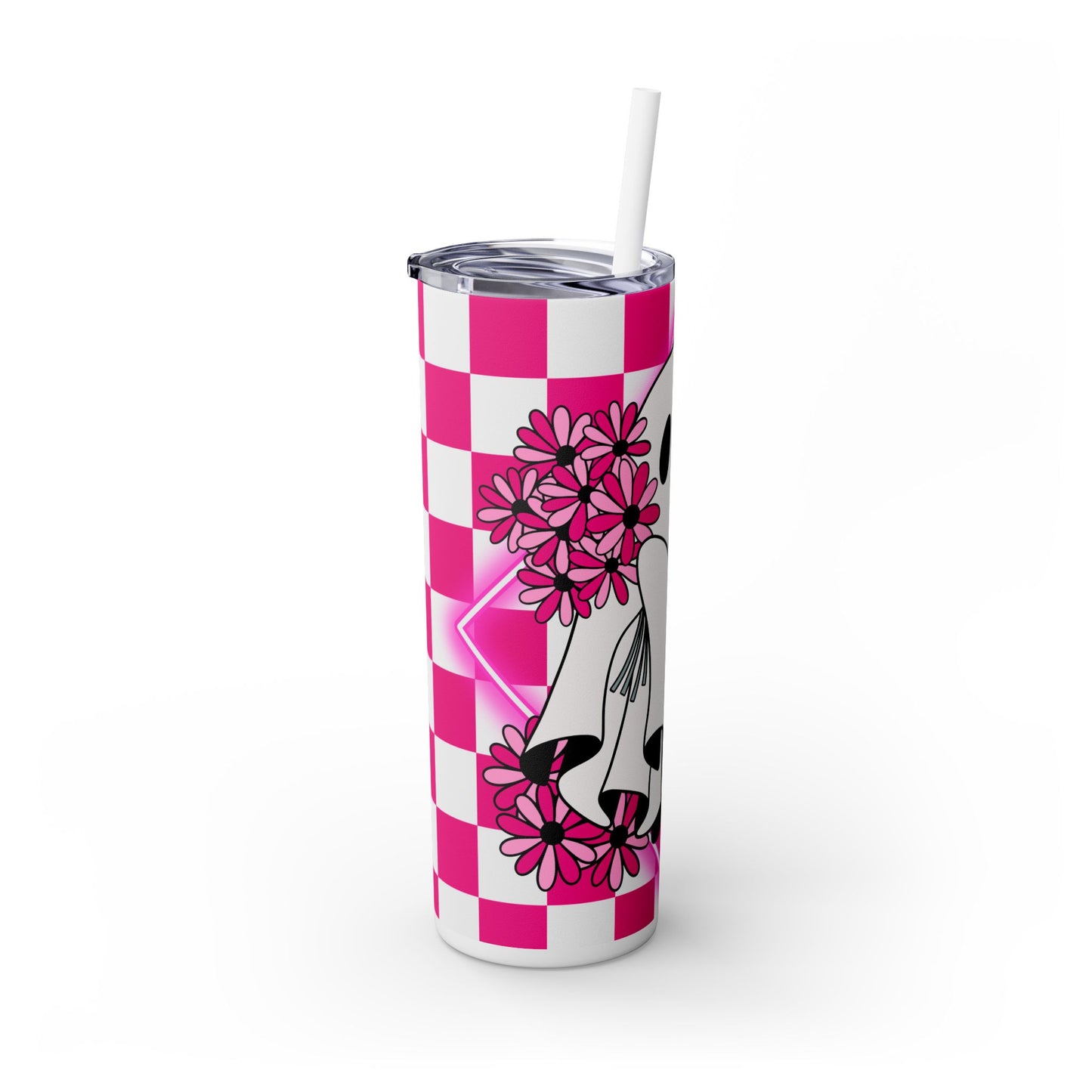 Halloween | Tumbler Skinny Ghost Tumbler with Straw, 20oz