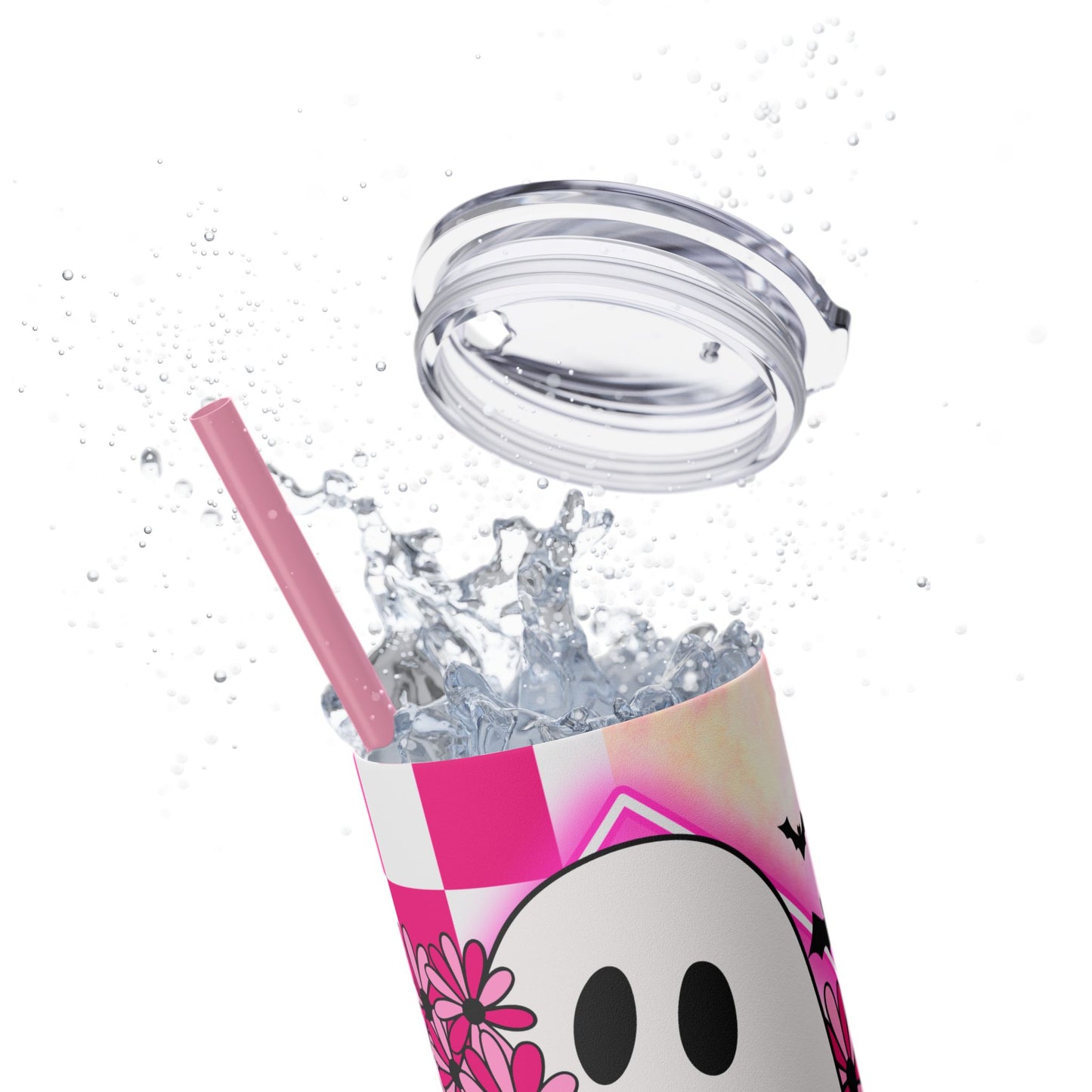 Halloween | Tumbler Skinny Ghost Tumbler with Straw, 20oz