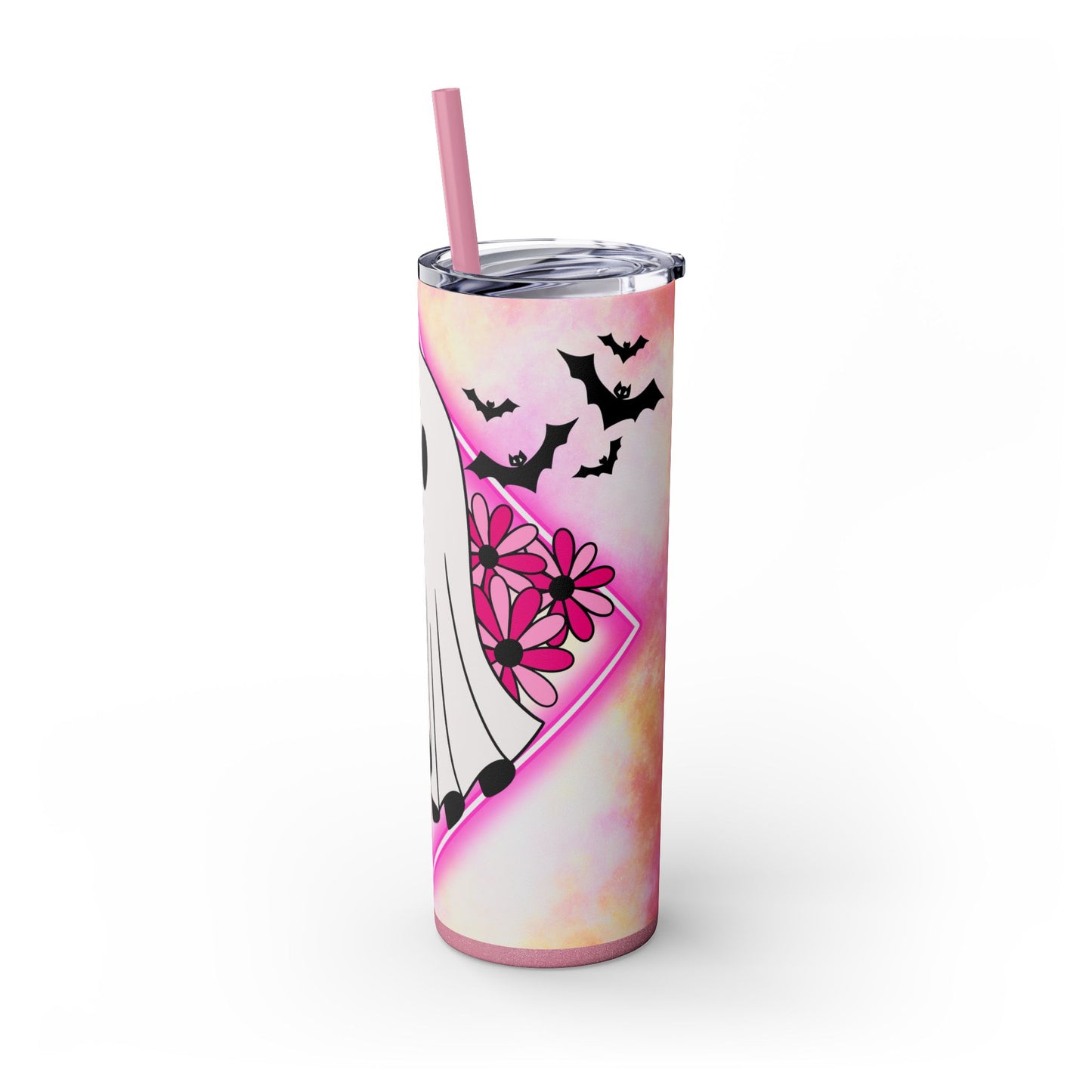 Halloween | Tumbler Skinny Ghost Tumbler with Straw, 20oz