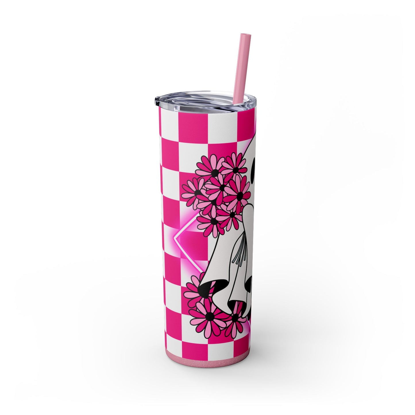 Halloween | Tumbler Skinny Ghost Tumbler with Straw, 20oz