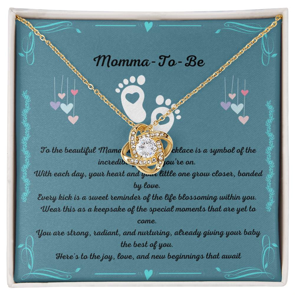 Momma-To-Be Push Gift | Bump Gift Necklace New Momma