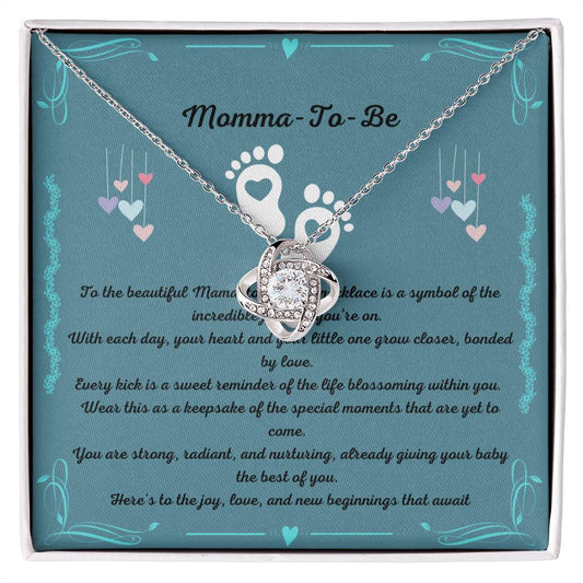 Momma-To-Be Push Gift | Bump Gift Necklace New Momma