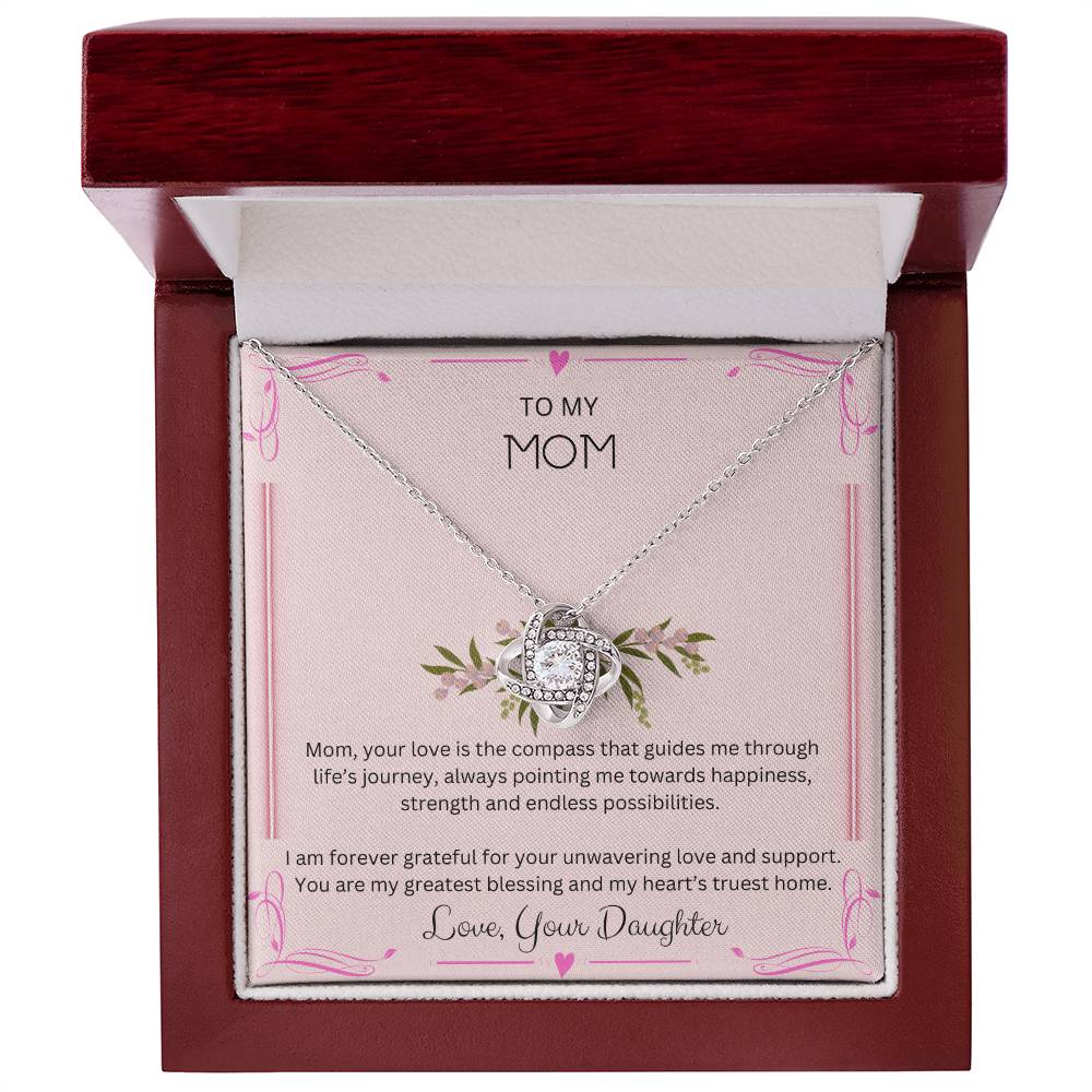 To My Mom Necklace From Daughter | You Are My Greatest Blessing - Forever Love Necklace